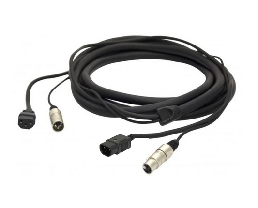IEC & XLR combi cable  (3m)